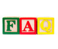 Colored FAQ Blocks