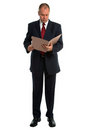 Business Executive Reading White Paper